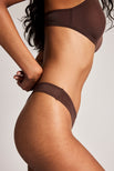 Thumbnail image #2 of Sieve Dipped Thong in Espresso
