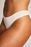 Thumbnail image #2 of Whipped Dipped Thong in Cream