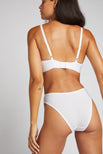 Thumbnail image #2 of Whipped Triangle Bra in White [Paula 1]