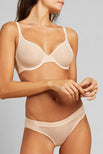 Thumbnail image #2 of Silky Brief in Peach
