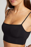 Thumbnail image #1 of Cloud Cotton Bralette in Black [Ksenia 1]
