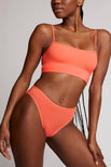 Thumbnail image #2 of Cloud Cotton Bralette in Coral