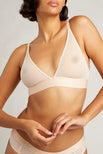 Thumbnail image #6 of Sieve Triangle Bra in Peach [Giselle 1]