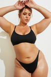Thumbnail image #4 of Swim String Bikini in Black [Vitoria XL]