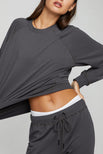 Thumbnail image #3 of Club Crew in Washed Black [Ksenia S]