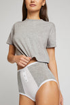 Thumbnail image #1 of Uniform Baby Tee in Heather Grey