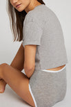 Thumbnail image #2 of Uniform Baby Tee in Heather Grey