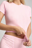 Thumbnail image #1 of Whipped Baby Tee in Babe [Adelina XS]