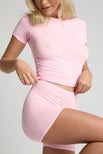 Thumbnail image #2 of Whipped Baby Tee in Babe [Adelina XS]