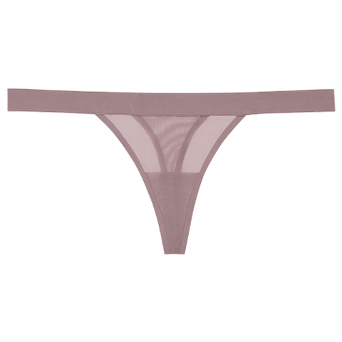 Detail view of Sieve Thong in Haze for sizer