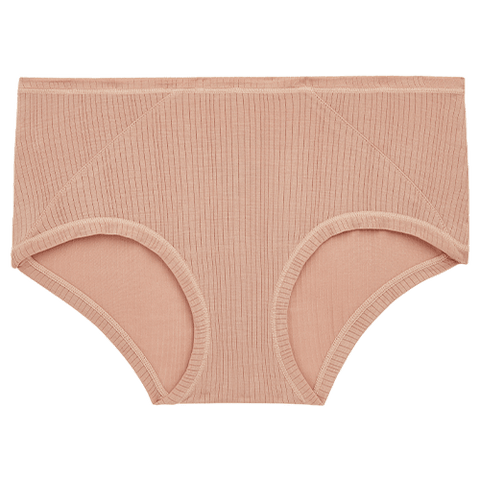 Detail view of Whipped Boy Short in Buff for sizer